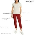thumbnail image 4 of Nine West Women's Gramercy Crop Pant, 4 of 8