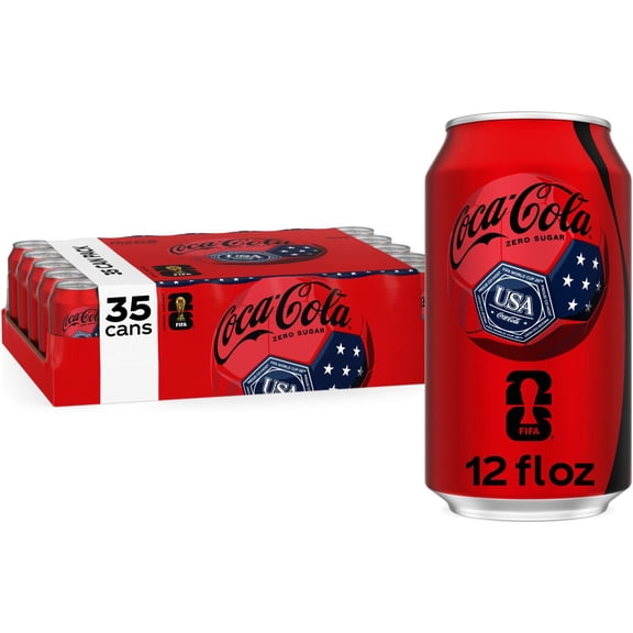 Coca-Cola Zero Sugar Soft Drink 12 fl oz., 35 pk.