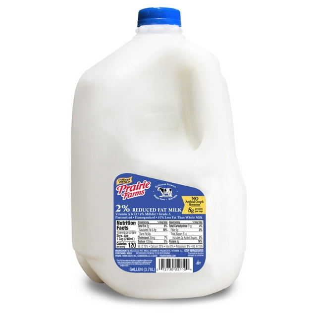 2% Reduced Fat Milk, 1 gal.