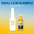 thumbnail image 3 of Corona Extra Coronita Mexican Lager Beer, 7 fl. oz. bottle, 12 pk., 3 of 4
