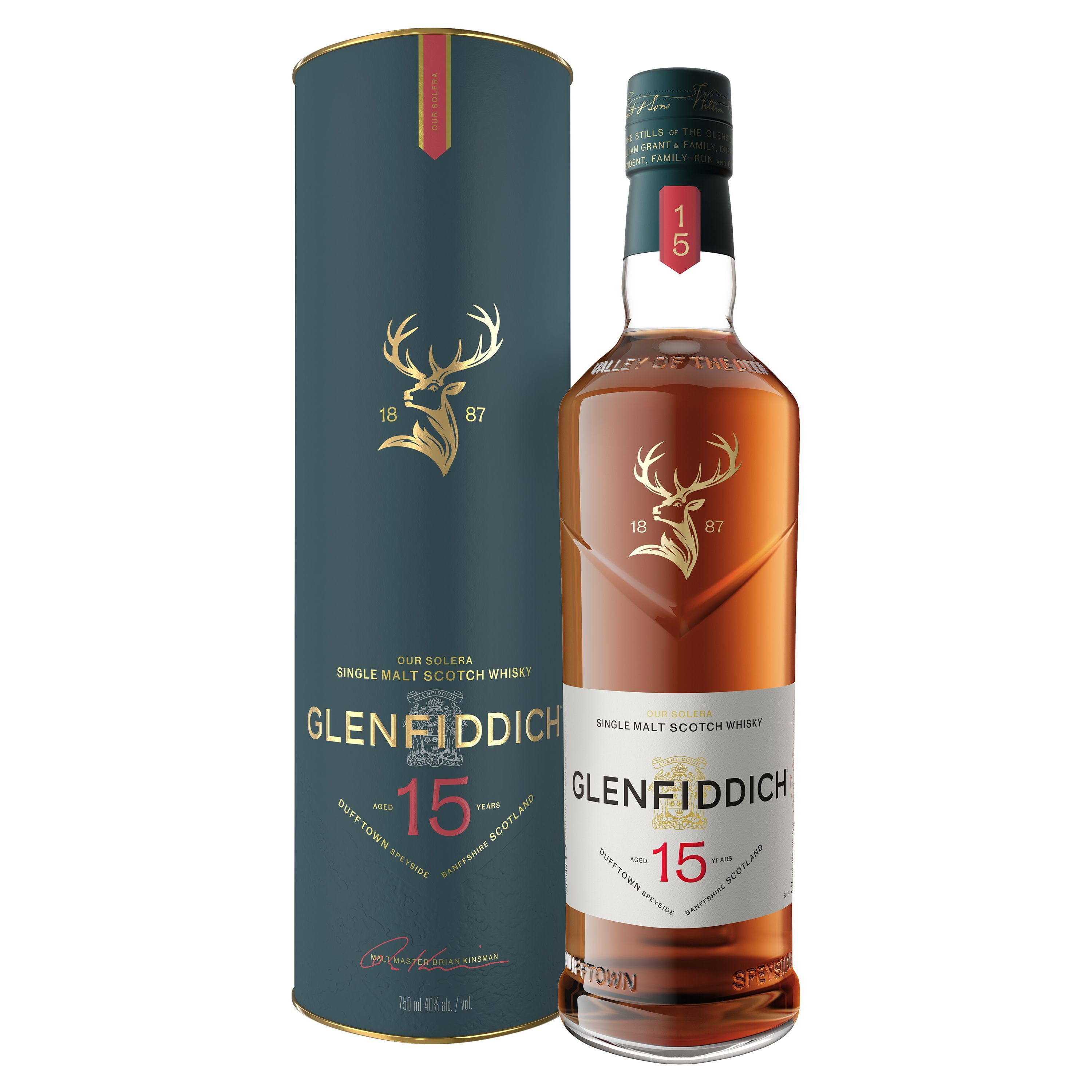 Glenfiddich 15 Year Single Malt Scotch Whisky 750 ml - Samsclub.com