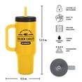 thumbnail image 3 of Logo Brands Southern Miss Golden Eagles Stainless Steel Leakproof Tumbler, 3 of 6