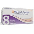 thumbnail image 1 of BD Insulin Syringes With BD Ultra-Fine 8mm Needle (100 ct.), 1 of 2