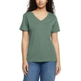 thumbnail image 1 of Eddie Bauer Women's Short Sleeve V-Neck T-Shirt, 1 of 8