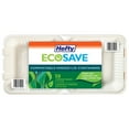 thumbnail image 1 of Hefty ECOSAVE 3-Compartment Hinged Lid Container, 9" x 9", 50 ct., 1 of 5