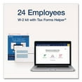 thumbnail image 2 of TOPS 6-Part W-2 Tax Form Kit with Security Envelopes and Tax Forms Helper, 2024, 8.5 x 5.5, 2 Forms/Sheet, 24 Forms Total, 2 of 9