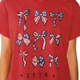 thumbnail image 5 of Mighty Fine Women's Americana Graphic T-Shirt, 5 of 8
