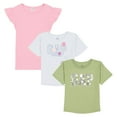 thumbnail image 2 of Gap Kids Girls Short Sleeve Tee, 3-Pack, 2 of 18