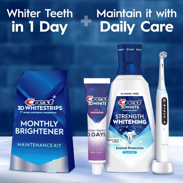 Crest 3D White Vivid Mint Ultra Whitening Toothpaste, 5.2 oz., 5