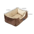 thumbnail image 2 of Serta Perfect Sleeper Orthopedic Cuddler Pet Bed, 34" x 24", Choose Color, 2 of 5