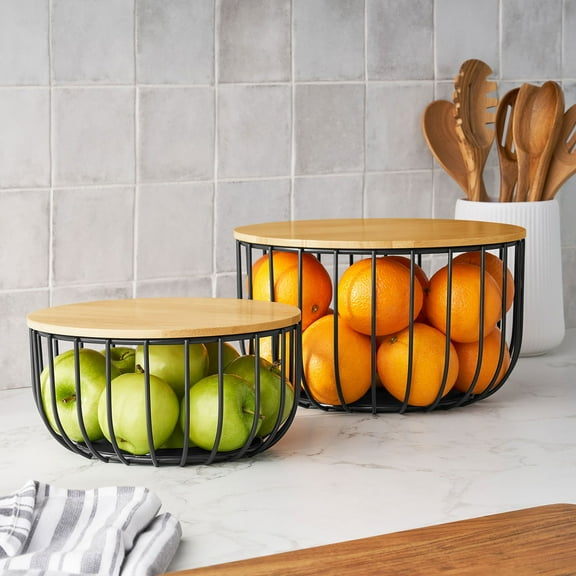 Member's Mark Wire Baskets, Set of 2