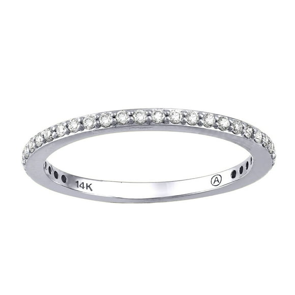 0.25 CT. T.W. Diamond Eternity Band in 14K Gold