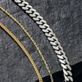 thumbnail image 6 of Diamond Cut Franco Chain Necklace in 14K Gold, 6 of 6