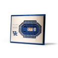 thumbnail image 1 of YouTheFan Kentucky Wildcats 17"x13" 3D 5 Layer Stadium View Wall Art, 1 of 5