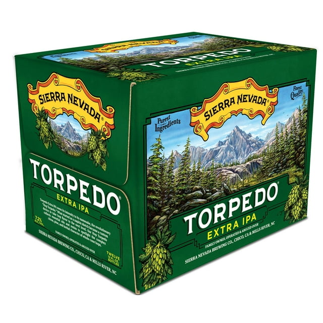 Sierra Nevada Torpedo Extra IPA Ale Beer, 12 fl. oz. bottle, 12 pk.