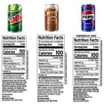 thumbnail image 2 of Pepsi Wild Cherry, Mountain Dew and Mug Root Beer Soda Mini Variety Pack, 7.5 fl oz., 30 pk., 2 of 4