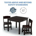 thumbnail image 6 of Delta Children MySize Kids' Wood Table and Chair Set - 2 Chairs, Assorted Colors, 6 of 7