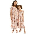 thumbnail image 1 of Rare Editions Girls Chiffon Maxi Dress, 1 of 8