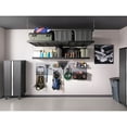 thumbnail image 2 of NewAge Products Pro Series 4' x 8' and 2' x 8' Wall-Mounted Steel Shelf, Set of 2, 2 of 11
