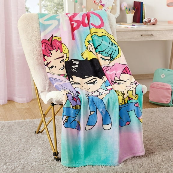 KPOP Demon Hunters Silk Touch Throws, 50" x 60"