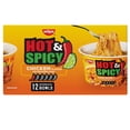 thumbnail image 4 of Nissin Hot and Spicy Ramen Noodle Soup Bowl, Chicken Flavor, 3.32 oz., 12 pk., 4 of 6