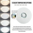 thumbnail image 3 of Cedar Hill 15" Ceiling Light 2500 Lumens, 2-Pack, 3 of 9
