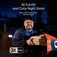thumbnail image 8 of eufy E340 Wireless 2K Video Doorbell with Dual Cameras and Color Night Vision, 8 of 9