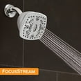 thumbnail image 12 of Oxygenics Square 6-Setting Fixed Shower Head (Assorted Colors), 12 of 13