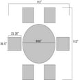 thumbnail image 9 of Member's Mark Athena Fire High Dining Set, 7pc, 9 of 9