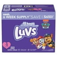 thumbnail image 1 of Luvs Pro Level Leak Protection Diapers (Sizes: 3-6), 1 of 10