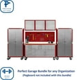 thumbnail image 2 of Seville Classics UltraHD 6-Piece Steel Garage Cabinet Storage Set With Rolling Workbench, 12' Wide, 2 of 17