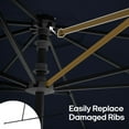 thumbnail image 3 of Above 9' Patio Market Umbrella OneClick Gen2 with Push Button Tilt, 3 of 9
