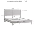 thumbnail image 14 of Crosley Furniture Katia King Bed in Driftwood, 14 of 15