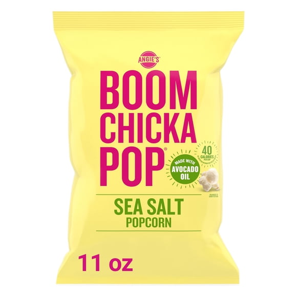 Angie’s BOOMCHICKAPOP Sea Salt Popcorn with Avocado Oil, 11 oz.