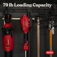 thumbnail image 11 of Keter Multi Hanger Mount Tool Storage Rack Wall Organizer, 11 of 14