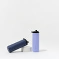 thumbnail image 2 of Zulu Base Stainless Steel Water Bottle with Lids., 2 Pack 24oz each, Includes 2 Extra Lids (Choose Color), 2 of 5