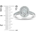 thumbnail image 3 of 0.50 CT. T.W. Halo Diamond Ring in 14K Gold, 3 of 6