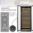 thumbnail image 8 of Lanbo 32 Inch Dual Door Dual Wine Cooler, 8 of 14