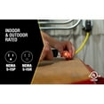 thumbnail image 3 of Yellow Jacket 2 ft. 12/3 SJTW In-Line GFCI Heavy-Duty Cord with Power Light Plug, 3 of 4
