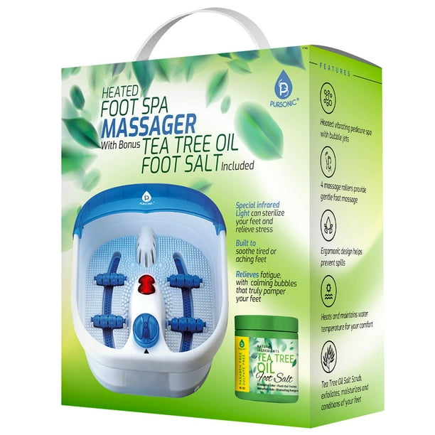 pursonic heated foot spa massager with vibrating bubbles Rock hard band Cock ring – EdenSeduce main image 0