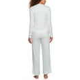 thumbnail image 3 of Loft Women's 2-Piece Henley Pointelle Pajama Set, 3 of 6