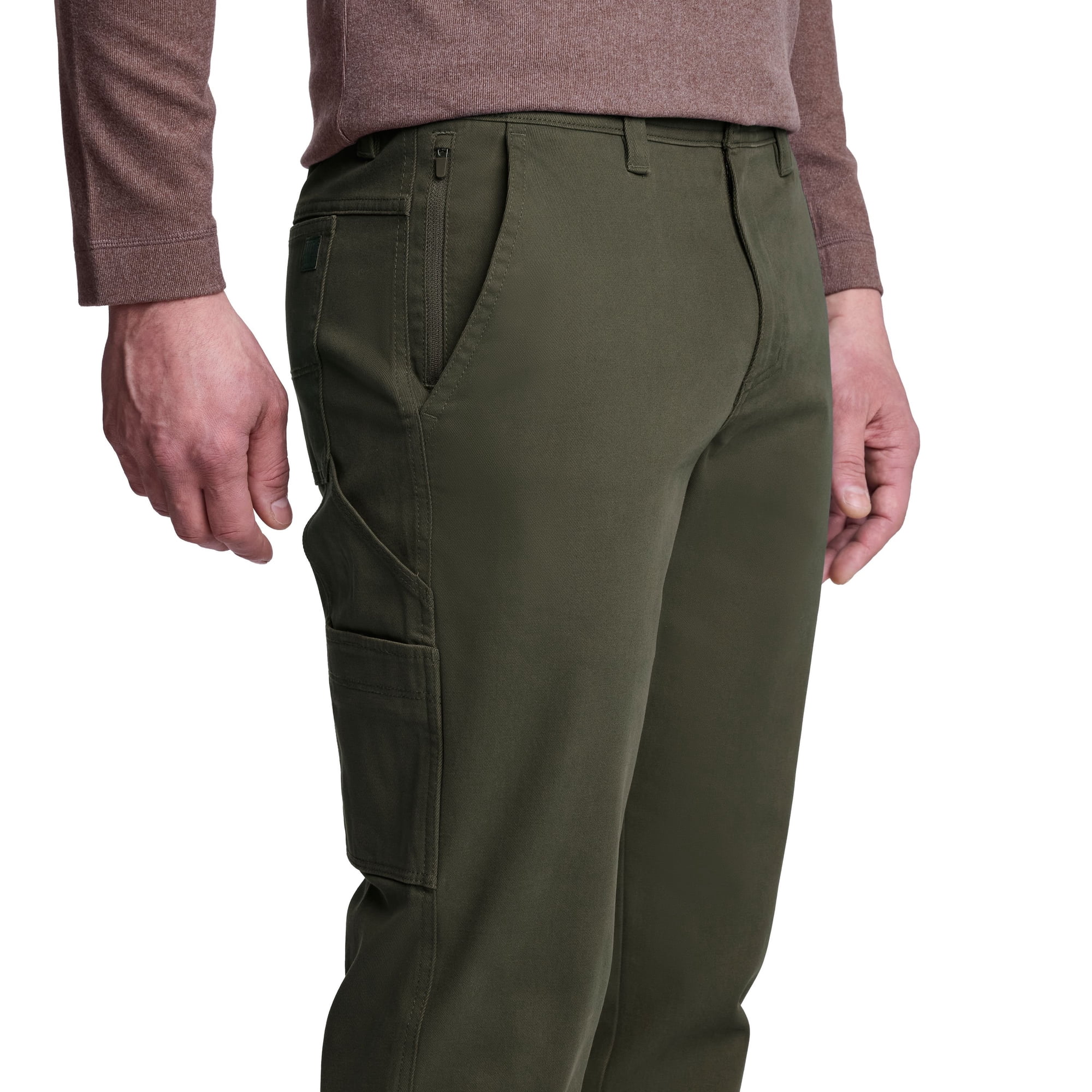 WP Weatherproof Men’s Terrain Utility Pants — Olive, 34×30 2
