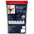 thumbnail image 3 of Reebok Women's 5-Pack Seamless Thong, 3 of 4