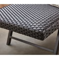 thumbnail image 2 of Member's Mark Padded Wicker Chaise - Brown, 2 of 4