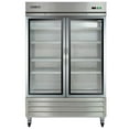thumbnail image 7 of Maxx Cold X-Series Double Glass Door Commercial Refrigerator, Stainless Steel (49 cu. ft.), 7 of 7