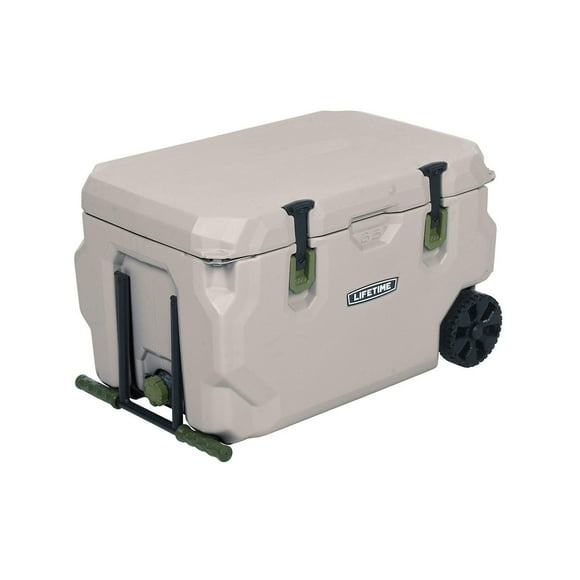 Lifetime 65 Quart High Performance Cooler with Wheels