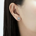 thumbnail image 4 of 1.73 CT. T.W. Cushion Center Diamond Double Halo Stud Earrings in 18K Gold, 4 of 4