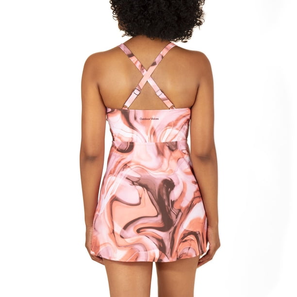Outdoor Voices Scoop Neck Cutout Swim Dress - Samsclub.com