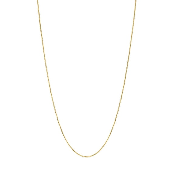 Round Box Chain in 14K Gold