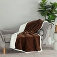 thumbnail image 1 of Berkshire Luxury Cozy Chenille Reversible Throw, 60" x 70", 1 of 6